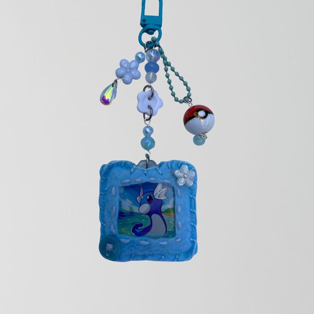 Dratini Pokemon Keychain